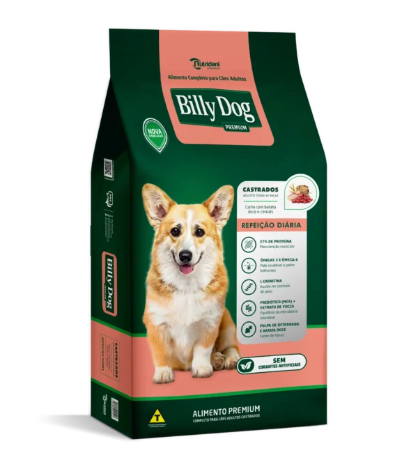 Billy Dog Refeição Diária Castrados