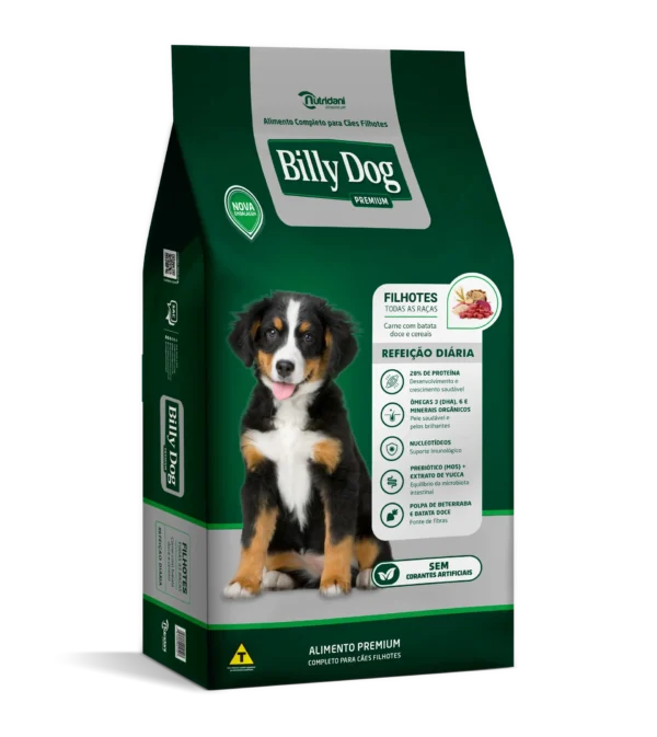 Billy Dog Filhotes Refeição Diária